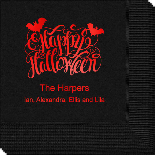 Happy Halloween Napkins